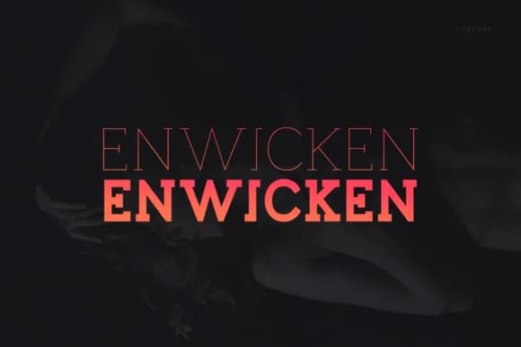 Enwicken by Foxtype — Slab Serif Font