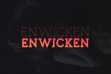 Enwicken by Foxtype — Slab Serif Font — thumbnail 1