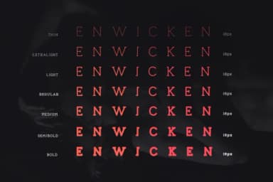 Enwicken by Foxtype — Slab Serif Font — thumbnail 4
