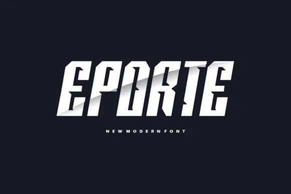 Eporte by prayoga_std — Slab Serif Font