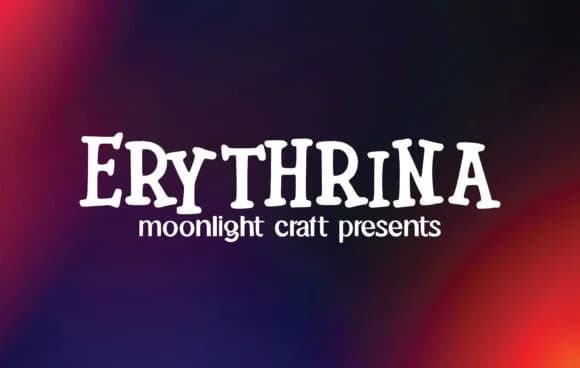 Erythrina by moonlight craft — Slab Serif Font