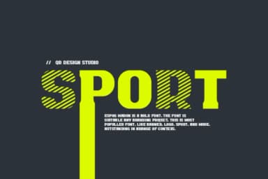 Espog Maron by qrdesignstd — Slab Serif Font — thumbnail 3