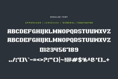 Espog Maron by qrdesignstd — Slab Serif Font — thumbnail 7