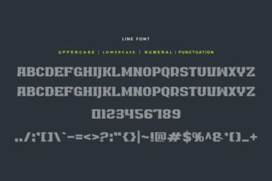 Espog Maron by qrdesignstd — Slab Serif Font — thumbnail 8