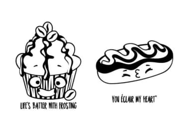 Espresso Yourself Crumbs Dingbats by Illustration Ink — Dingbats Font — thumbnail 3