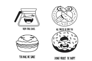 Espresso Yourself Crumbs Dingbats by Illustration Ink — Dingbats Font — thumbnail 5