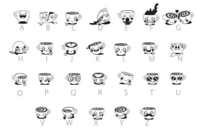 Espresso Yourself Dingbats by Illustration Ink — Dingbats Font — thumbnail 2