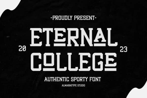 Eternal College by Almairatype Studio — Slab Serif Font