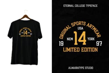 Eternal College by Almairatype Studio — Slab Serif Font — thumbnail 5