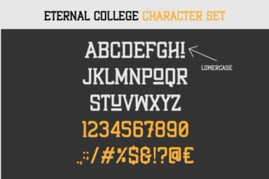 Eternal College by Almairatype Studio — Slab Serif Font — thumbnail 8