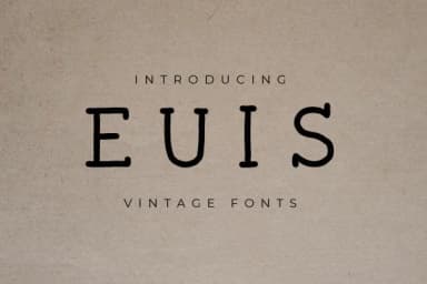 Euis by Sasqia Creative — Slab Serif Font — thumbnail 2