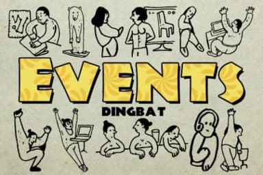 Events by vladimirnikolic — Dingbats Font — thumbnail 1