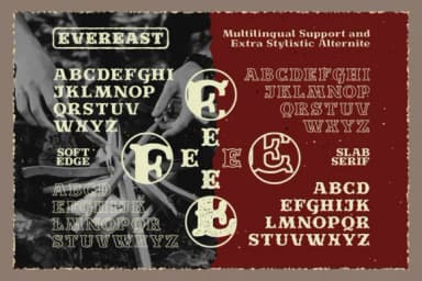 Evereast Collection by nocturnal_workspace — Slab Serif Font — thumbnail 5