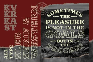 Evereast Collection by nocturnal_workspace — Slab Serif Font — thumbnail 7