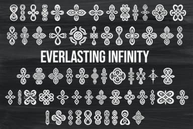 Everlasting Infinity by MOMAT THIRTYONE — Dingbats Font — thumbnail 1