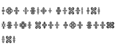 Everlasting Infinity by MOMAT THIRTYONE — Dingbats Font — thumbnail 6