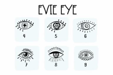 Evil Eye by Sirinart — Dingbats Font — thumbnail 4