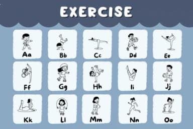 Exercise by Natchuta — Dingbats Font — thumbnail 2