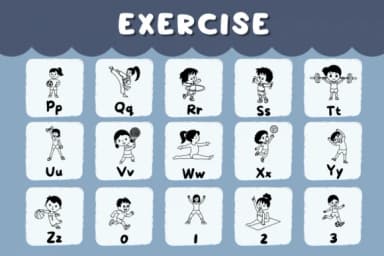 Exercise by Natchuta — Dingbats Font — thumbnail 3