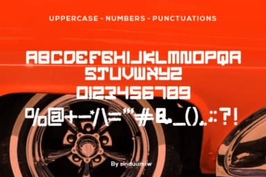 Exrack by sinduamiw — Slab Serif Font — thumbnail 2