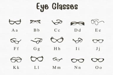 Eye Glasses by Sontaya — Dingbats Font — thumbnail 2