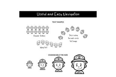 Face Community Helper by digitalplannerland — Dingbats Font — thumbnail 4