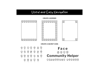 Face Community Helper by digitalplannerland — Dingbats Font — thumbnail 6