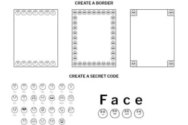 Face Doodle by digitalplannerland — Dingbats Font — thumbnail 6