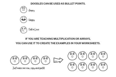 Face Doodle by digitalplannerland — Dingbats Font — thumbnail 7