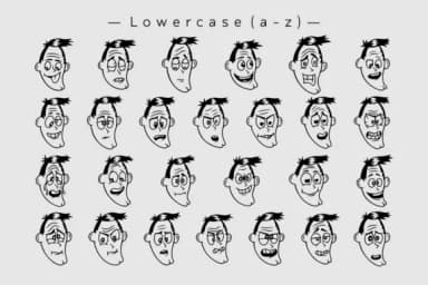 Face Expression by Dito (7NTypes) — Dingbats Font — thumbnail 3