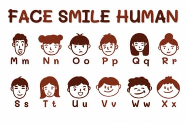 Face Smile Human by Chonada — Dingbats Font — thumbnail 3
