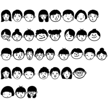 Face Smile Human by Chonada — Dingbats Font — thumbnail 8