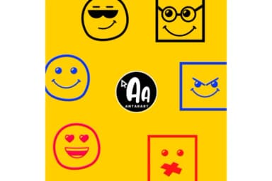 Faces Reaction by AntarArt — Dingbats Font — thumbnail 2