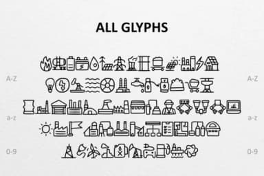 Factory Doodle Dingbat by CrafterFonts — Dingbats Font — thumbnail 2