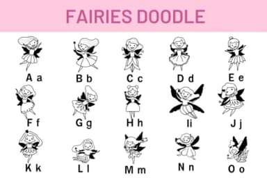 Fairies by Nun Sukhwan — Dingbats Font — thumbnail 2