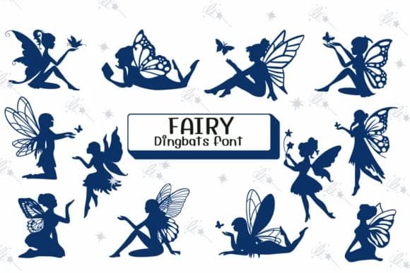 Fairy by Ketsarin — Dingbats Font