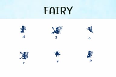 Fairy by Ketsarin — Dingbats Font — thumbnail 4