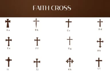 Faith Cross by Heartcraft Atelier — Dingbats Font — thumbnail 2