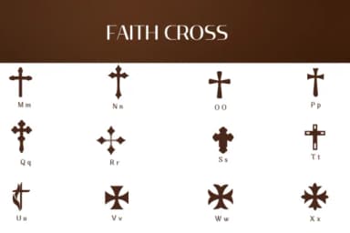 Faith Cross by Heartcraft Atelier — Dingbats Font — thumbnail 3