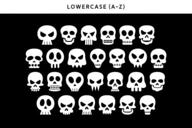 Fake Skull by Situjuh — Dingbats Font — thumbnail 5