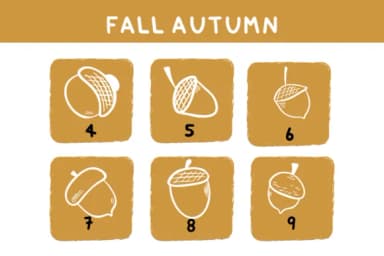 Fall Autumn by Bee piyanuch — Dingbats Font — thumbnail 8