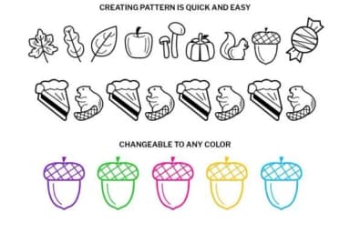 Fall Doodle by digitalplannerland — Dingbats Font — thumbnail 3