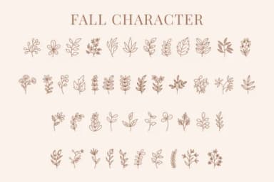 Fall by DesignOverdose — Dingbats Font — thumbnail 4