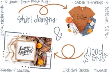 Fall Phrases by dansiedesign — Dingbats Font — thumbnail 4