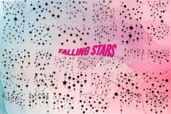 Falling Stars by MOMAT THIRTYONE — Dingbats Font