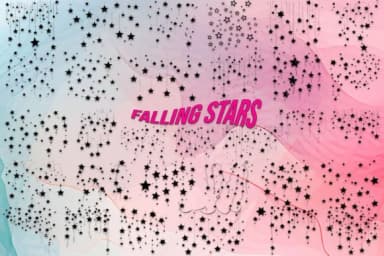 Falling Stars by MOMAT THIRTYONE — Dingbats Font — thumbnail 1
