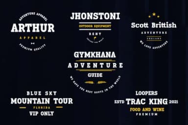 Faltige by Typia Nesia — Slab Serif Font — thumbnail 2