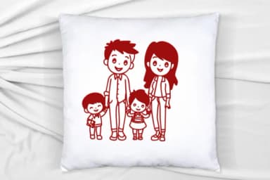 Family Doodle by Natchuta — Dingbats Font — thumbnail 5