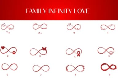 Family Infinity Love by Heartcraft Atelier — Dingbats Font — thumbnail 4