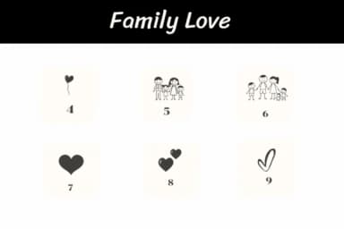 Family Love by Ketsarin — Dingbats Font — thumbnail 4